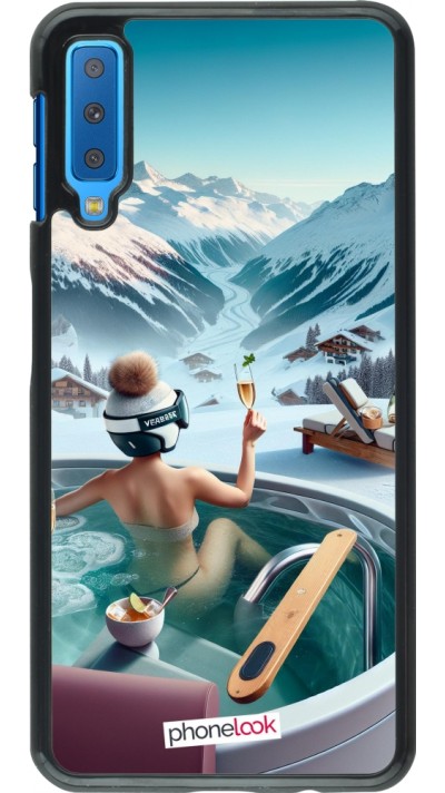 Coque Samsung Galaxy A7 - Montagne Glamour Jacuzzi