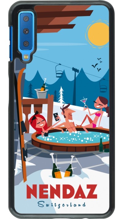 Coque Samsung Galaxy A7 - Nendaz Mountain Jacuzzi