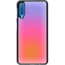 Coque Samsung Galaxy A7 - Orange Pink Blue Gradient