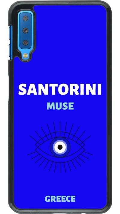 Coque Samsung Galaxy A7 - Pop Summer Destination Santorini