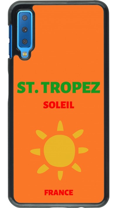 Coque Samsung Galaxy A7 - Pop Summer Destination St-Tropez