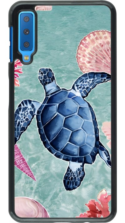 Coque Samsung Galaxy A7 - Preppy Turtle