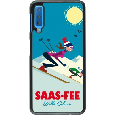 Coque Samsung Galaxy A7 - Saas-Fee Ski Downhill