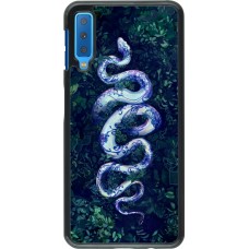 Coque Samsung Galaxy A7 - Serpent Blue Anaconda