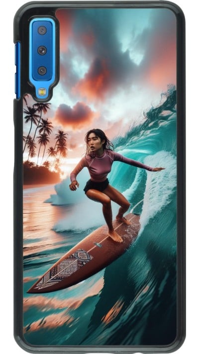 Coque Samsung Galaxy A7 - Surfeuse Balinaise