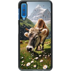 Coque Samsung Galaxy A7 - Vache montagne Valais