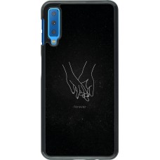 Coque Samsung Galaxy A7 - Valentine 2023 hands forever