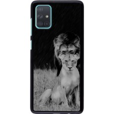 Coque Samsung Galaxy A71 - Angry lions