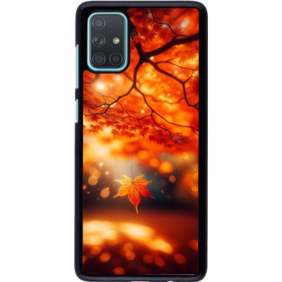 Coque Samsung Galaxy A71 - Automne Magique Orange