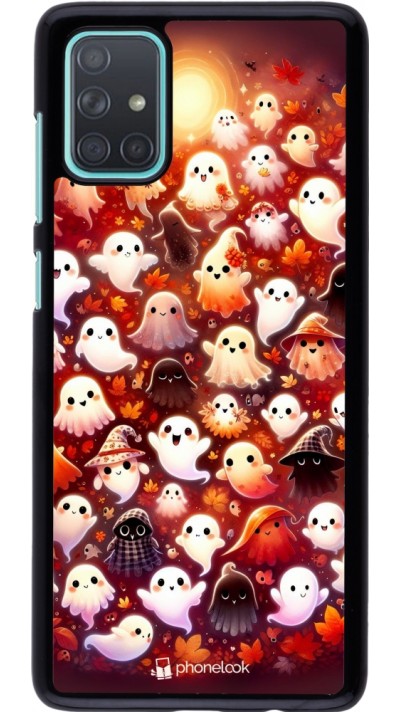 Coque Samsung Galaxy A71 - Fantômes automne mignons