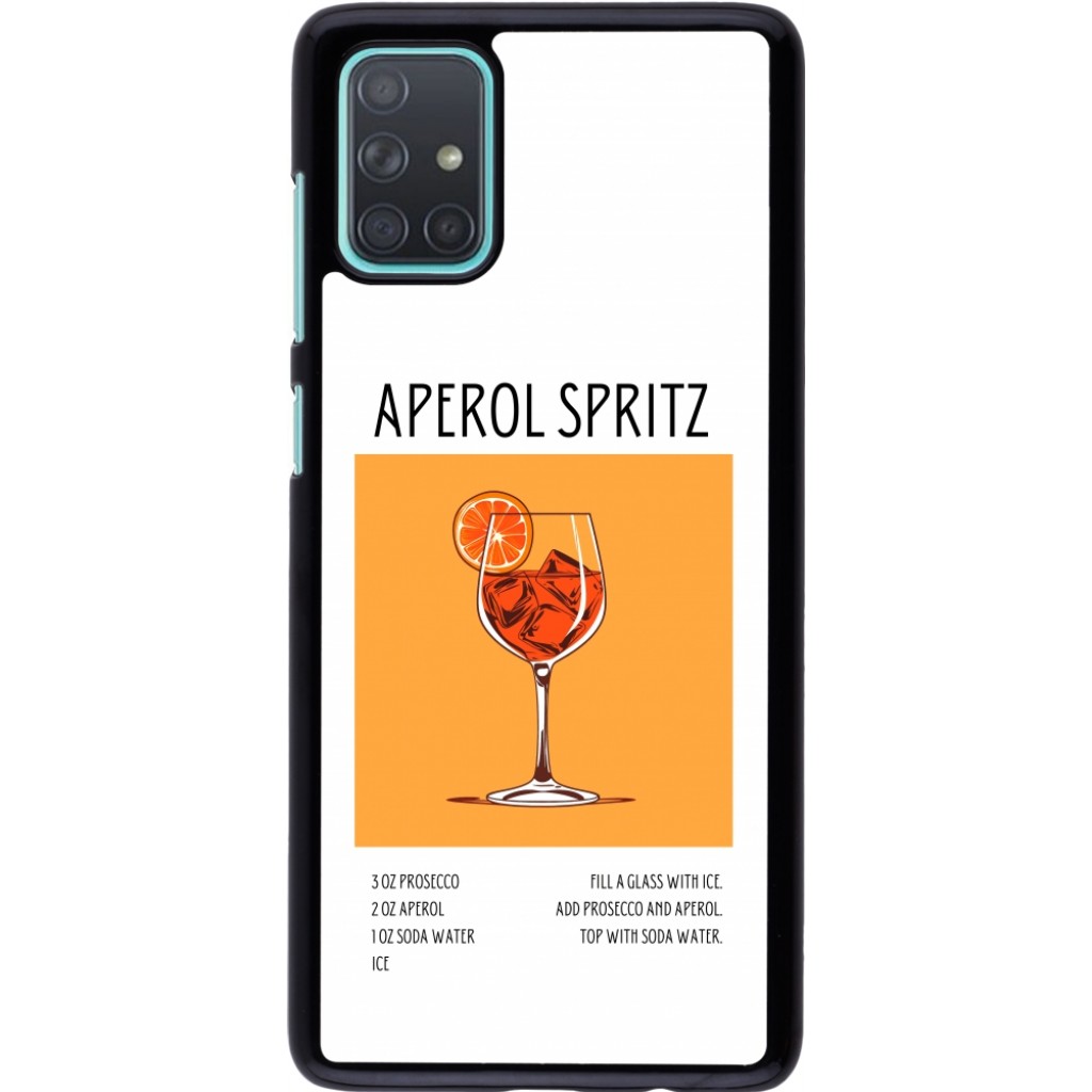 Samsung Galaxy A71 Case Hülle - Cocktail Rezept Aperol Spritz - Kaufen ...