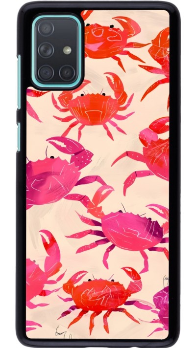 Coque Samsung Galaxy A71 - Crabs Paint