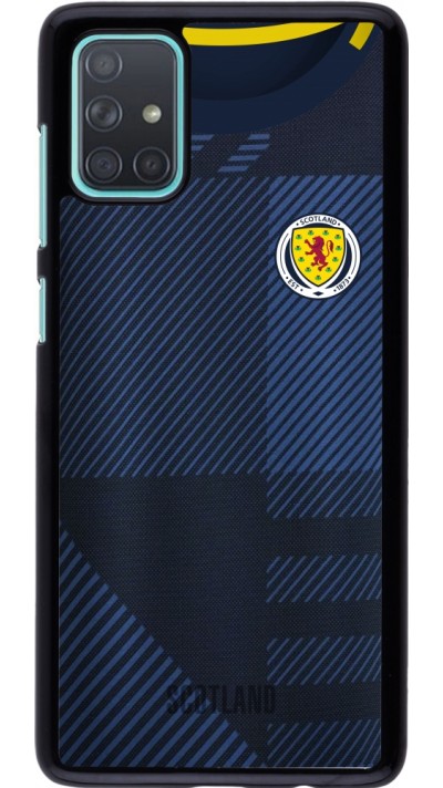 Coque Samsung Galaxy A71 - Maillot de football Ecosse personnalisable