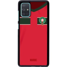 Samsung Galaxy A71 Case Hülle - Marokko 2022 personalisierbares Fussballtrikot