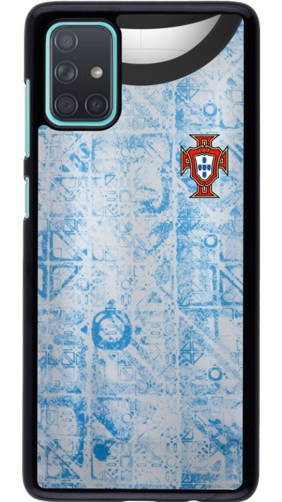 Coque Samsung Galaxy A71 - Maillot de football Portugal Extérieur personnalisable