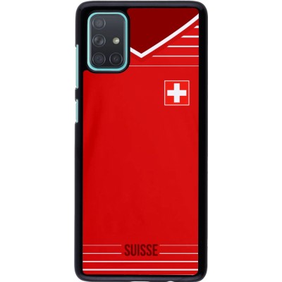 Coque Samsung Galaxy A71 - Football shirt Switzerland 2022