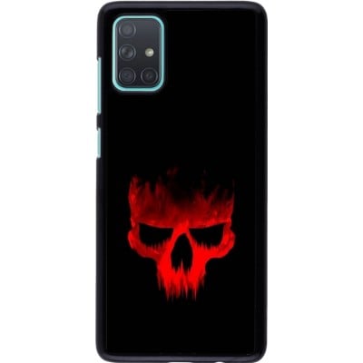 Coque Samsung Galaxy A71 - Halloween 2023 scary skull