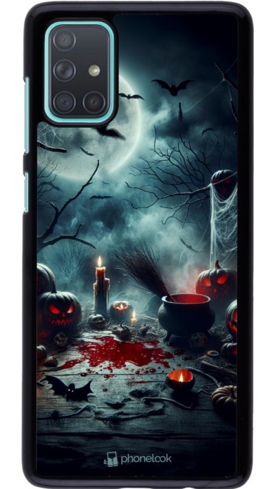 Coque Samsung Galaxy A71 - Halloween 2024 Dark Moon