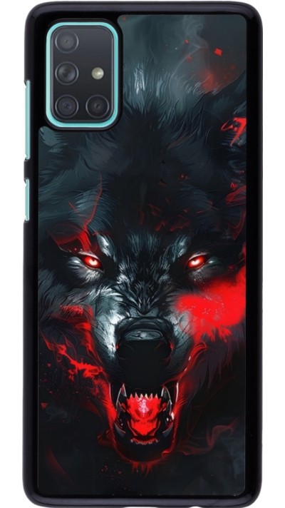 Coque Samsung Galaxy A71 - Halloween 2024 mad werewolf