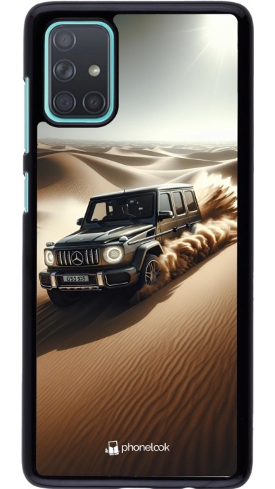 Coque Samsung Galaxy A71 - Mercedes G Drift Desert