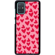 Samsung Galaxy A71 Case Hülle - Mom 2024 kleine Herzen