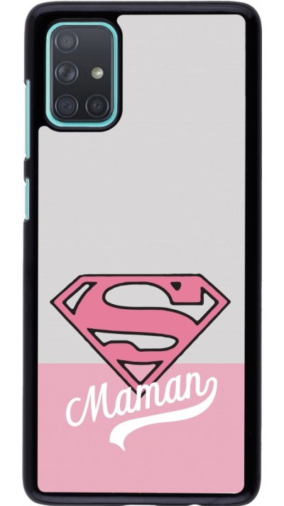 Coque Samsung Galaxy A71 - Mom 2024 Super hero maman