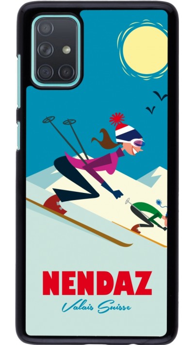 Coque Samsung Galaxy A71 - Nendaz Ski Downhill