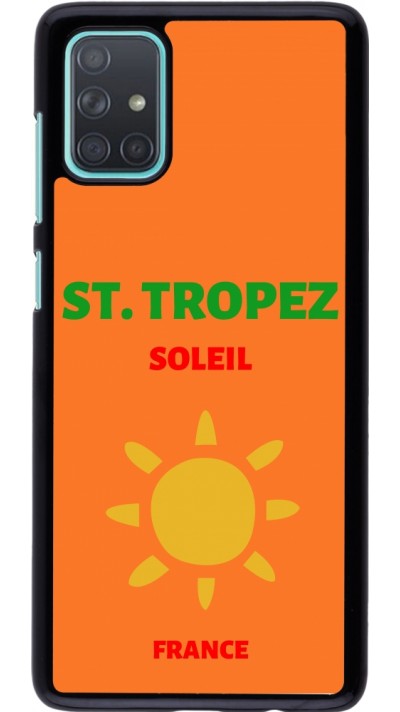 Coque Samsung Galaxy A71 - Pop Summer Destination St-Tropez