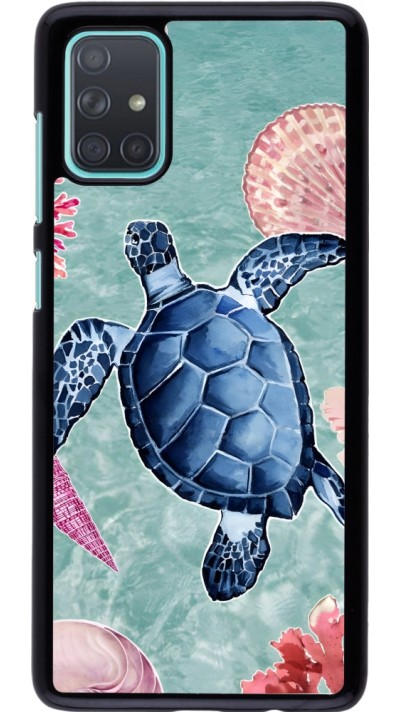 Coque Samsung Galaxy A71 - Preppy Turtle