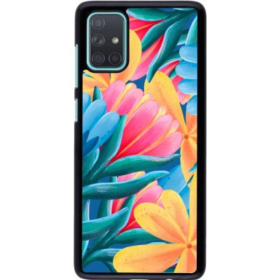 Coque Samsung Galaxy A71 - Spring 23 colorful flowers