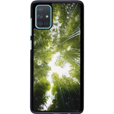 Coque Samsung Galaxy A71 - Spring 23 forest blue sky