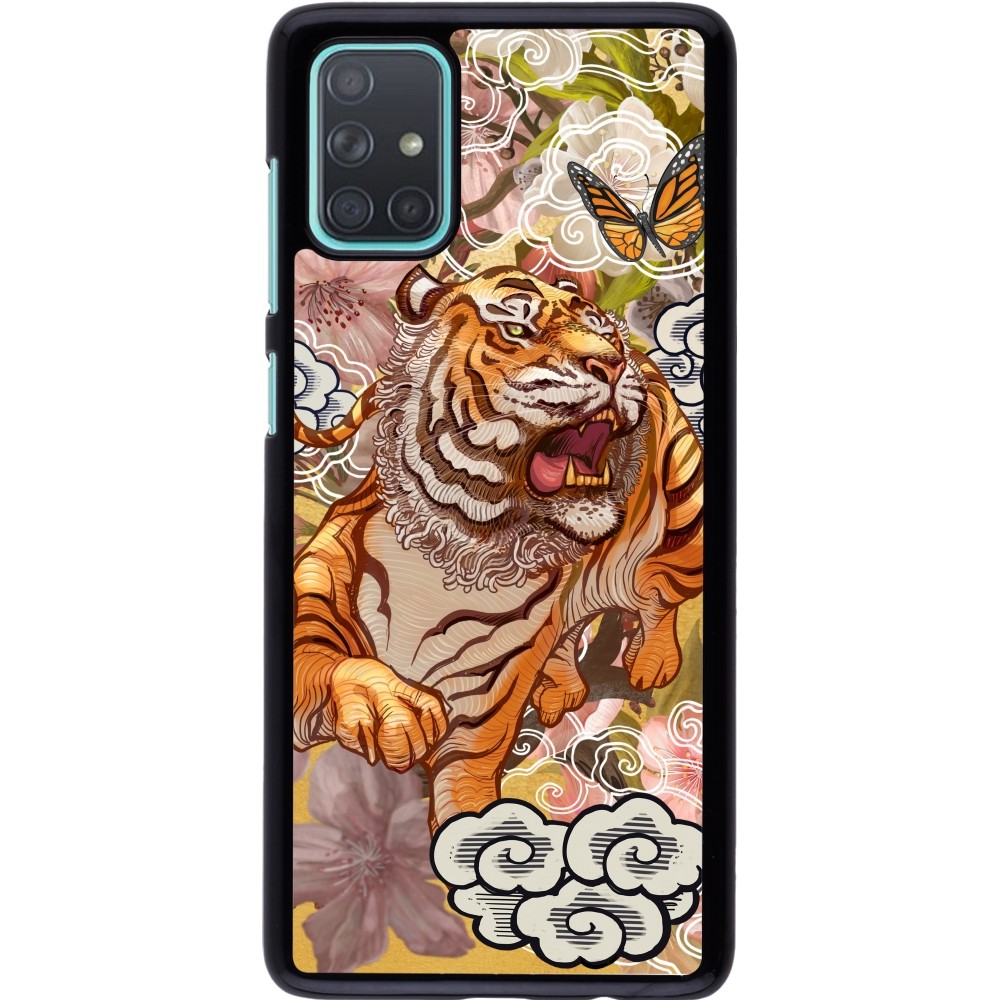 Coque Samsung Galaxy A71 - Spring 23 japanese tiger