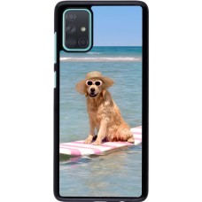 Coque Samsung Galaxy A71 - Summer Dog on Paddle