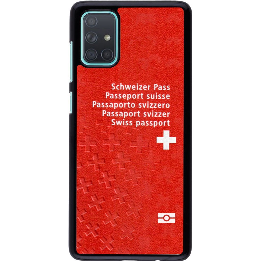 Coque Samsung Galaxy A71 - Swiss Passport