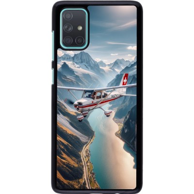 Coque Samsung Galaxy A71 - Vol Alpin Suisse