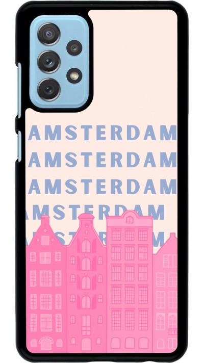 Coque Samsung Galaxy A72 - Amsterdam Pink Print