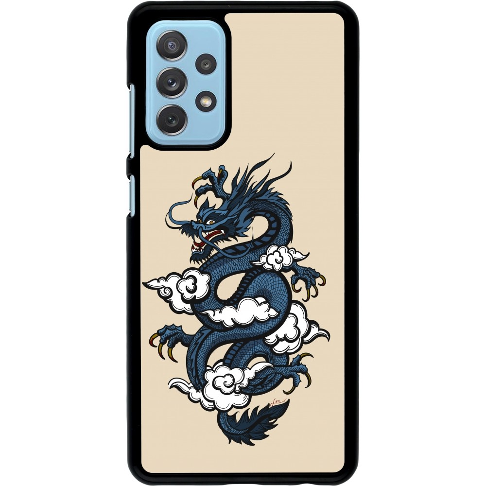 Coque Samsung Galaxy A72 - Blue Dragon Tattoo