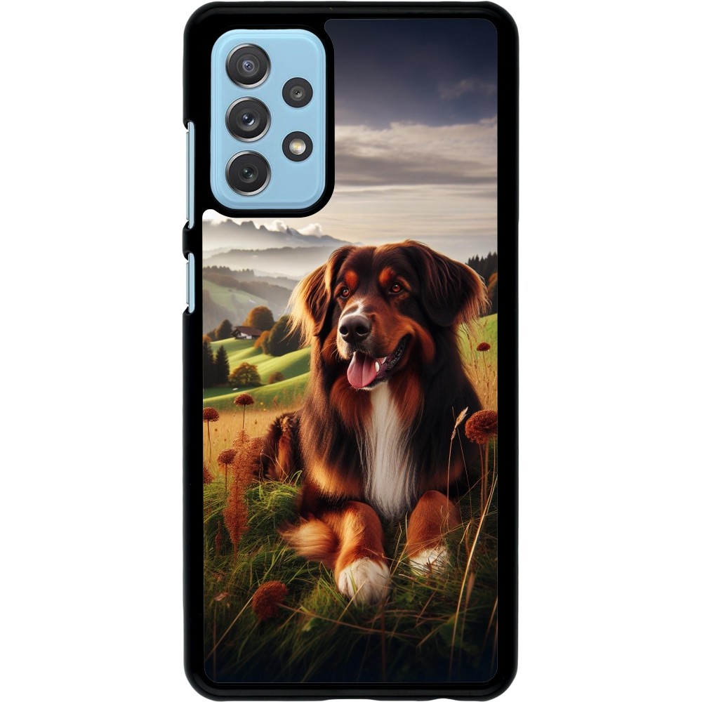 Coque Samsung Galaxy A72 - Chien Campagne Suisse