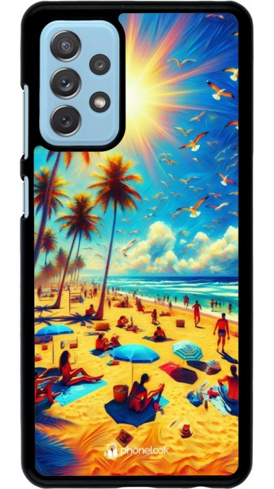 Coque Samsung Galaxy A72 - Été Paradis Paint