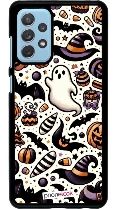 Coque Samsung Galaxy A72 - Halloween 2024 Cute Pattern