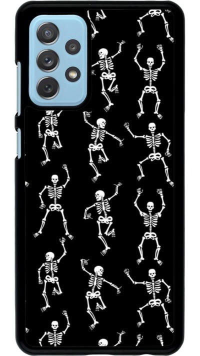 Coque Samsung Galaxy A72 - Halloween 2024 dancing skeleton