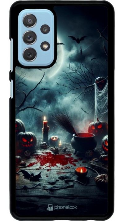 Coque Samsung Galaxy A72 - Halloween 2024 Dark Moon