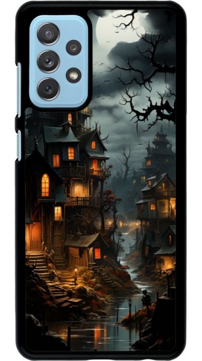 Coque Samsung Galaxy A72 - Halloween 2024 scary town