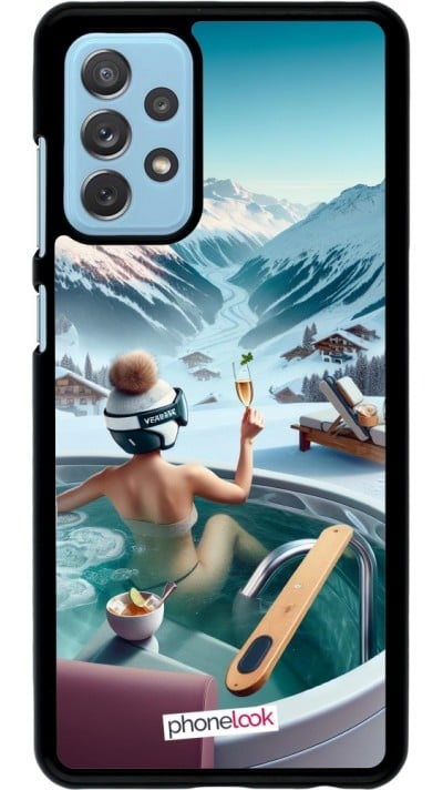 Coque Samsung Galaxy A72 - Montagne Glamour Jacuzzi