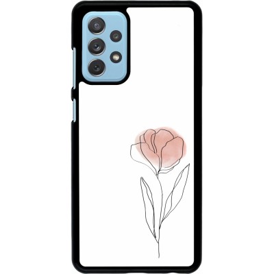 Coque Samsung Galaxy A72 - Spring 23 minimalist flower