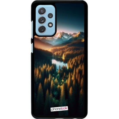 Coque Samsung Galaxy A72 - Sunset Forest Lake