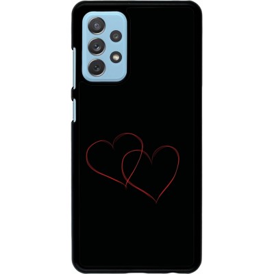 Coque Samsung Galaxy A72 - Valentine 2023 attached heart