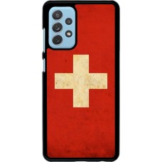 Coque Samsung Galaxy A72 - Vintage Flag SWISS