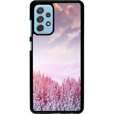 Coque Samsung Galaxy A72 - Winter 22 Pink Forest