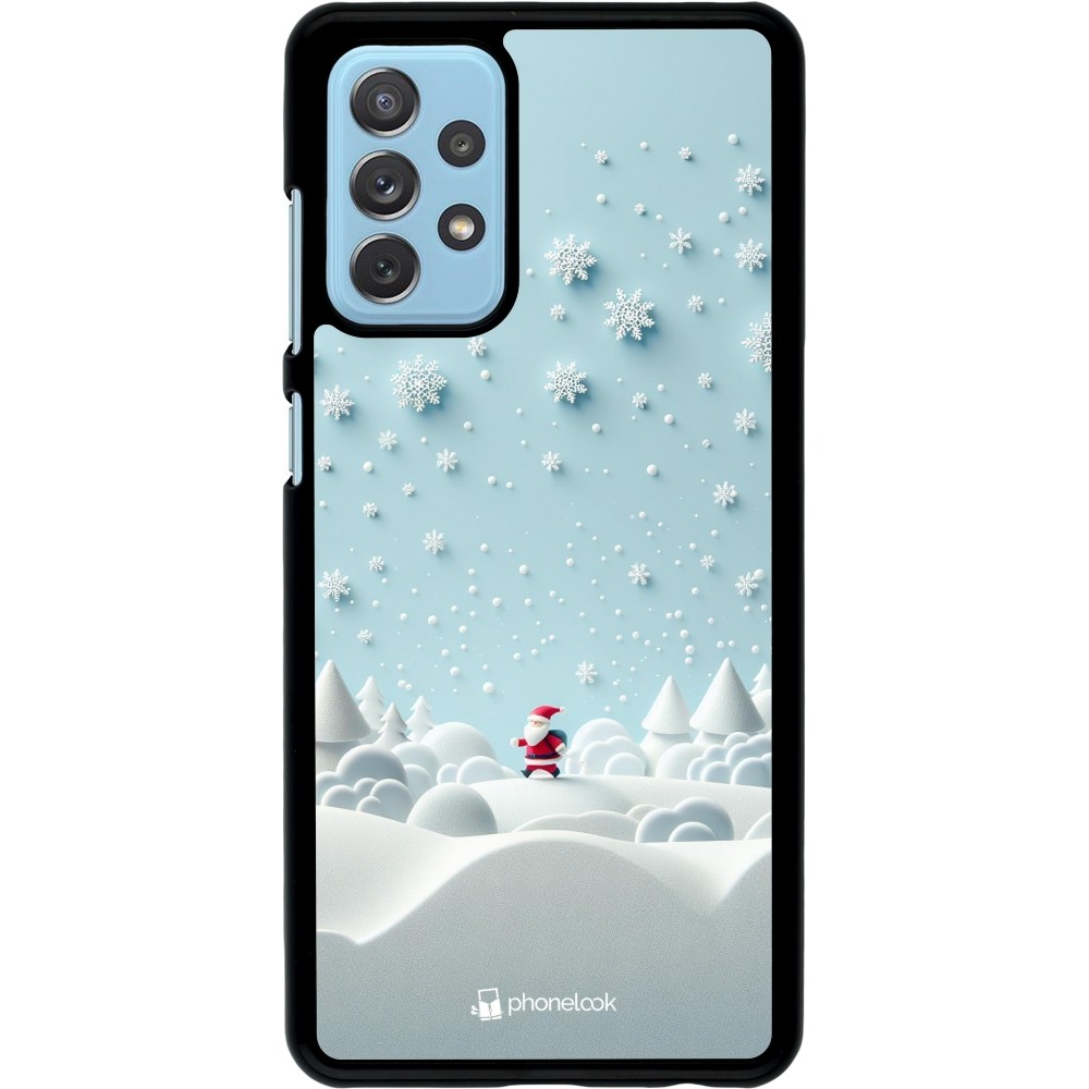 Coque Samsung Galaxy A72 - Noël 2023 Petit Père Flocon